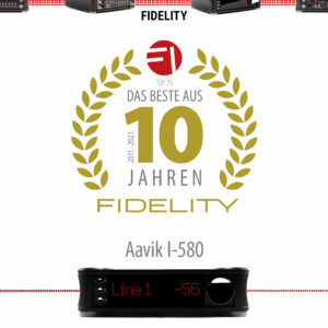 Aavik i-580 product of the decade - Fidelity Magazine Germany